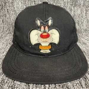 Vintage 1996 Sylvester the Cat Hat Warner Bros‎ Studio Store Snapback Cap USA